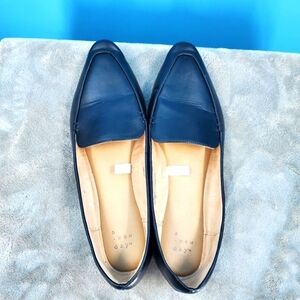 A New Day black pointed toe flats 8.5